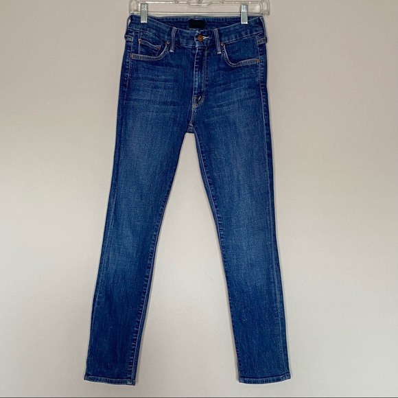 MOTHER Denim - Mother Jeans The Looker Crop in One Fell Sweep, size 26